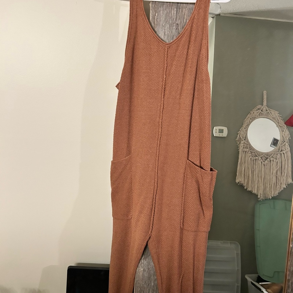 Stylish Terracotta Jumpsuit